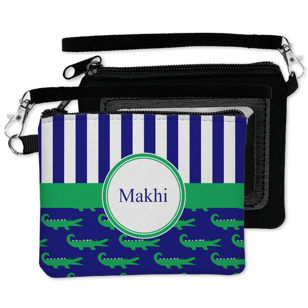 Alligators & Stripes Wristlet ID Cases - MAIN