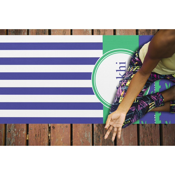 Alligators & Stripes Yoga Mats - LIFESTYLE
