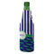 Alligators & Stripes Zipper Bottle Cooler - ANGLE (bottle)