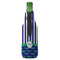 Alligators & Stripes Zipper Bottle Cooler - BACK (bottle)
