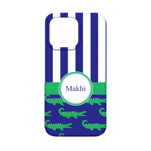Alligators & Stripes iPhone 13 Mini Case - Back
