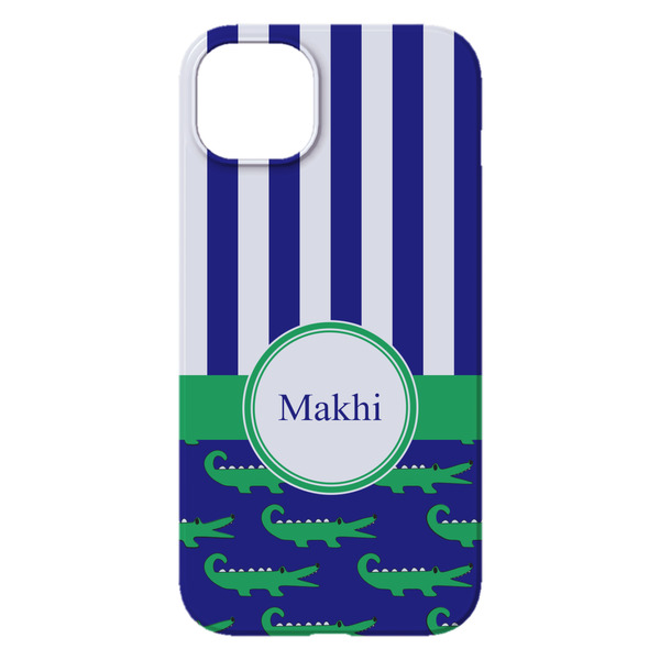 Alligators & Stripes iPhone 14 Pro Max Case - Back