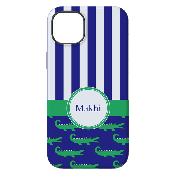 Alligators & Stripes iPhone 14 Pro Max Tough Case - Back