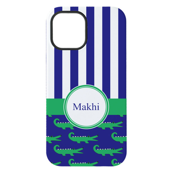 Alligators & Stripes iPhone 15 Pro Max Tough Case - Back