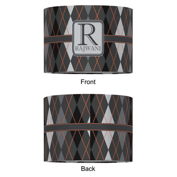 Modern Chic Argyle 12" Drum Lampshade - APPROVAL (Fabric)
