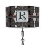 Modern Chic Argyle 12" Drum Lamp Shade - Poly-film (Personalized)