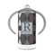 Modern Chic Argyle 12 oz Stainless Steel Sippy Cups - FRONT