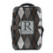 Modern Chic Argyle 15" Hard Shell Backpack (Personalized)
