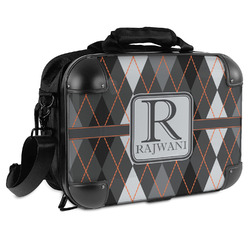 Modern Chic Argyle Hard Shell Briefcase - 15" (Personalized)