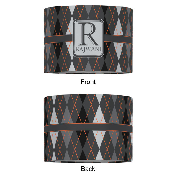 Modern Chic Argyle 16" Drum Lampshade - APPROVAL (Fabric)