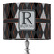 Modern Chic Argyle 16" Drum Lampshade - ON STAND (Fabric)