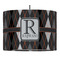 Modern Chic Argyle Drum Pendant Lamp (Personalized)