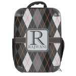 Modern Chic Argyle Hard Shell Backpack (Personalized)