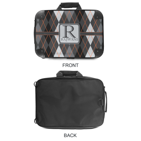 Modern Chic Argyle 18" Laptop Briefcase - APPROVAL