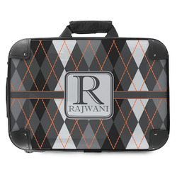 Modern Chic Argyle Hard Shell Briefcase - 18" (Personalized)