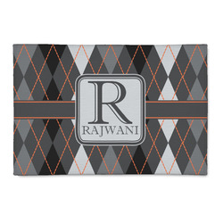 Modern Chic Argyle 2' x 3' Indoor Area Rug (Personalized)