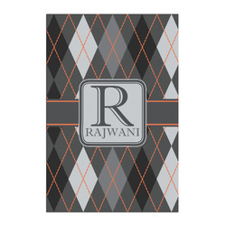 Modern Chic Argyle Posters - Matte - 20x30 (Personalized)