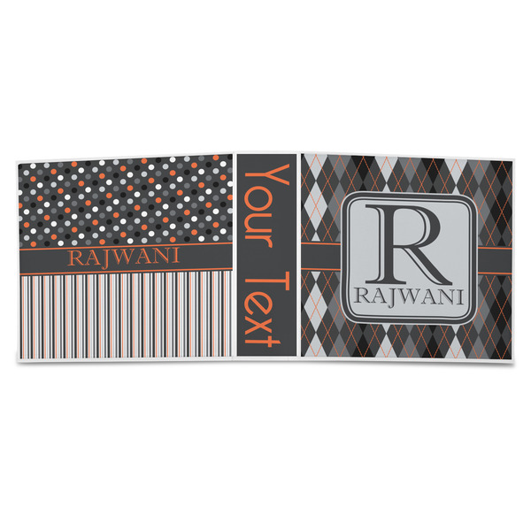 Modern Chic Argyle 3-Ring Binder Approval- 3in