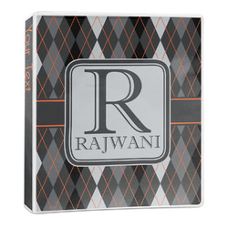 Modern Chic Argyle 3-Ring Binder (Personalized)