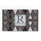 Modern Chic Argyle 3' x 5' Patio Rug (Personalized)