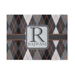 Modern Chic Argyle 5' x 7' Patio Rug (Personalized)