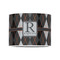 Modern Chic Argyle 8" Drum Lampshade - FRONT (Poly Film)