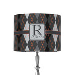 Modern Chic Argyle 8" Drum Lamp Shade - Fabric (Personalized)
