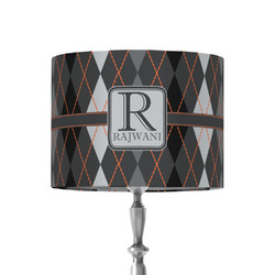 Modern Chic Argyle 8" Drum Lamp Shade - Fabric (Personalized)