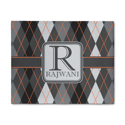 Modern Chic Argyle 8' x 10' Patio Rug (Personalized)