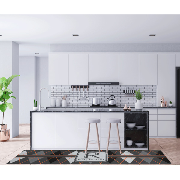 Modern Chic Argyle Area Rug Sizes