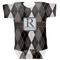Modern Chic Argyle Baby Bodysuit 0-3 (Personalized)