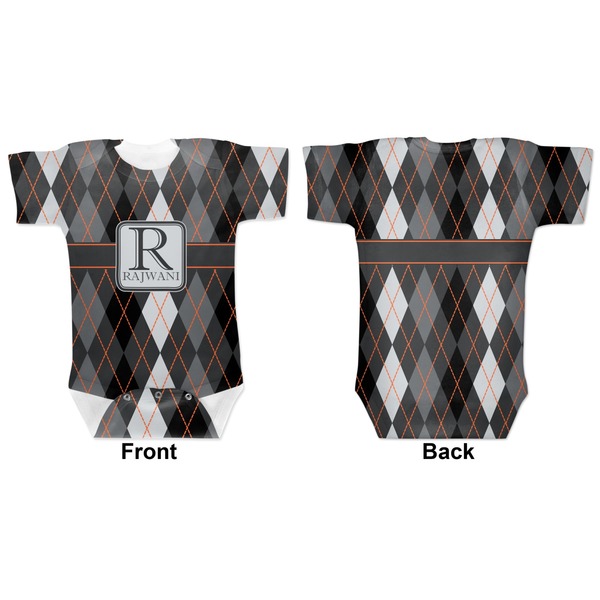 Modern Chic Argyle Baby Bodysuit Approval