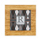 Modern Chic Argyle Bamboo Trivet with Ceramic Tile Insert (Personalized)