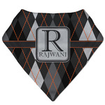 Modern Chic Argyle Bandana Bib (Personalized)