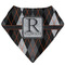Modern Chic Argyle Bandana Bib (Personalized)