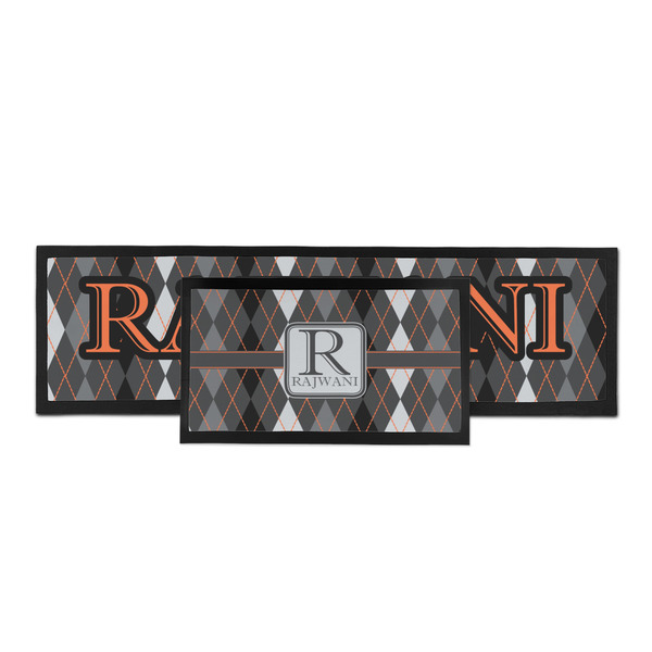 Modern Chic Argyle Bar Mat - Parent Main