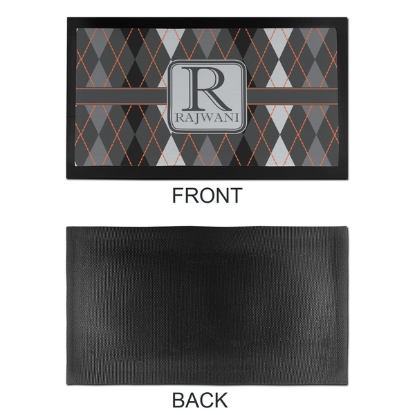 Modern Chic Argyle Bar Mat - Small - APPROVAL