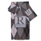 Modern Chic Argyle Bath Towel Set - 3 Pcs (Personalized)