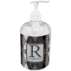 Modern Chic Argyle Acrylic Soap & Lotion Bottle (Personalized)