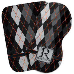 Modern Chic Argyle Burp Cloth (Personalized)