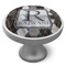 Modern Chic Argyle Cabinet Knob (Personalized)
