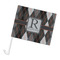 Modern Chic Argyle Car Flag (Personalized)
