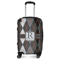 Modern Chic Argyle Suitcase (Personalized)