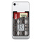 Modern Chic Argyle 2-in-1 Cell Phone Credit Card Holder & Screen Cleaner (Personalized)
