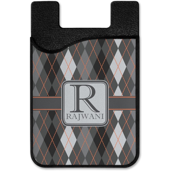 Modern Chic Argyle Cell Phone Credit Card Holder