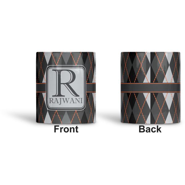 Modern Chic Argyle Ceramic Pen Holder - Apvl