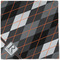 Modern Chic Argyle Cloth Napkins - Personalized Dinner (Full Open)