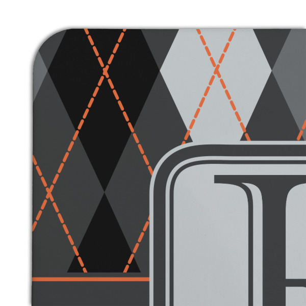 Modern Chic Argyle Coaster Set - DETAIL