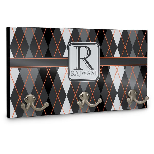 Modern Chic Argyle Coat Hanger Main