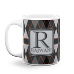 Modern Chic Argyle Coffee Mug (Personalized)